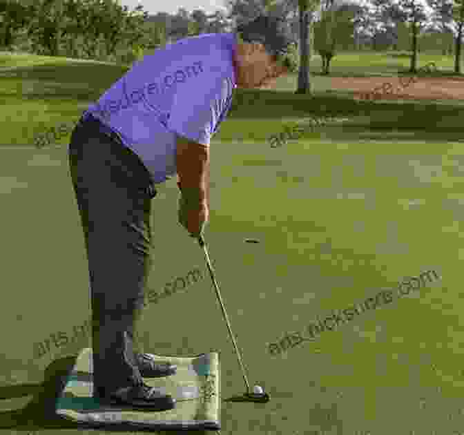 A Golfer Maintaining A Balanced And Stable Stance For A Tap In Putt Tap In Putting Thomas Pranio