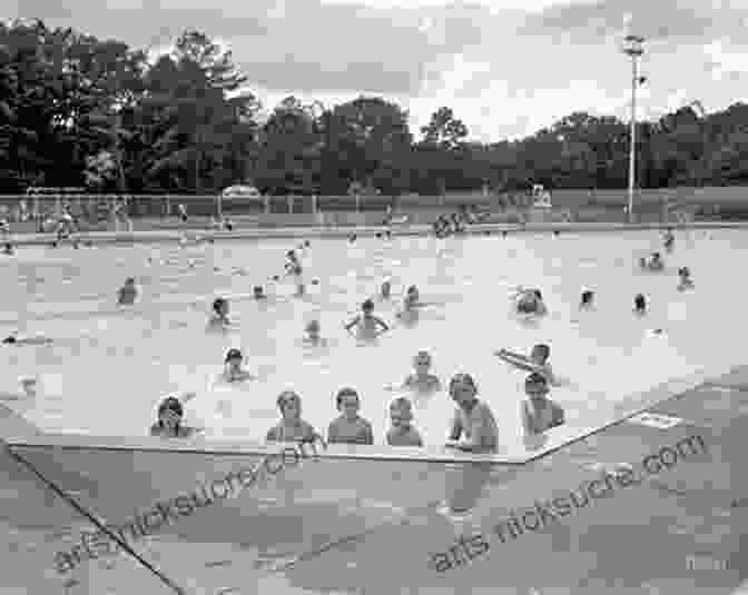 A Photograph Of A Group Of Children Of Different Races Swimming In A Public Pool, Circa 1960s. Contested Waters: A Social History Of Swimming Pools In America