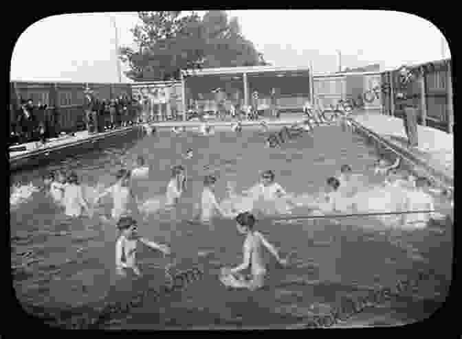 A Photograph Of A Group Of Men And Women Swimming In An Indoor Swimming Pool, Circa 1910s. Contested Waters: A Social History Of Swimming Pools In America