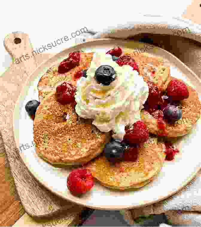 A Plate Of Pancakes With Fruit And Whipped Cream. Two Eggs Two Kids: An Egg Donor S Account Of Friendship Infertility Secrets