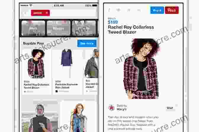 A Screenshot Of A Shoppable Pin On Pinterest Pinterest For Business For 2024 Christopher Pike