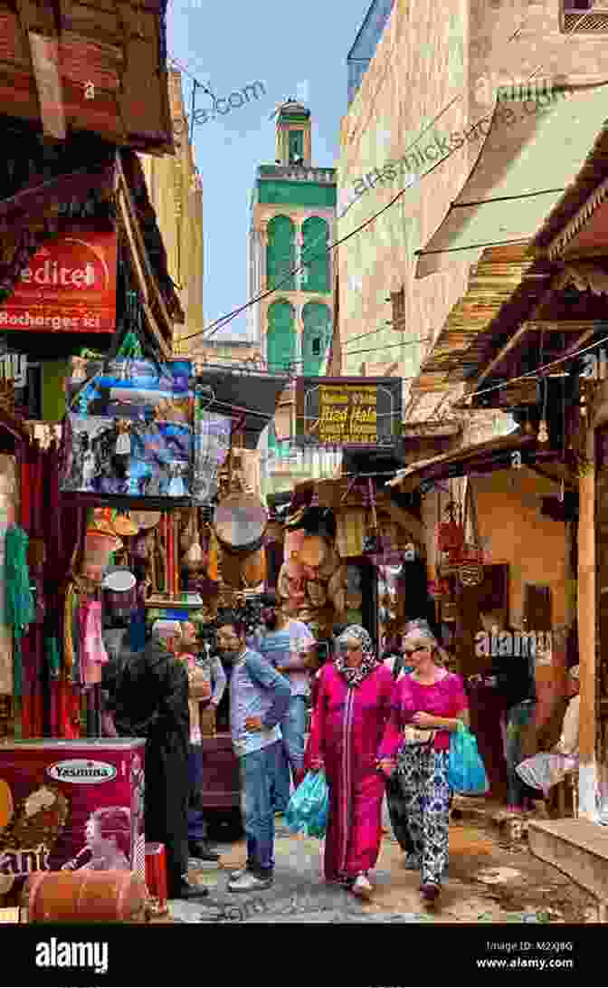 A Vibrant And Bustling Medina In Northwest Africa, With Narrow Alleyways, Colorful Shops, And A Lively Atmosphere. Saharan Frontiers: Space And Mobility In Northwest Africa (Public Cultures Of The Middle East And North Africa)