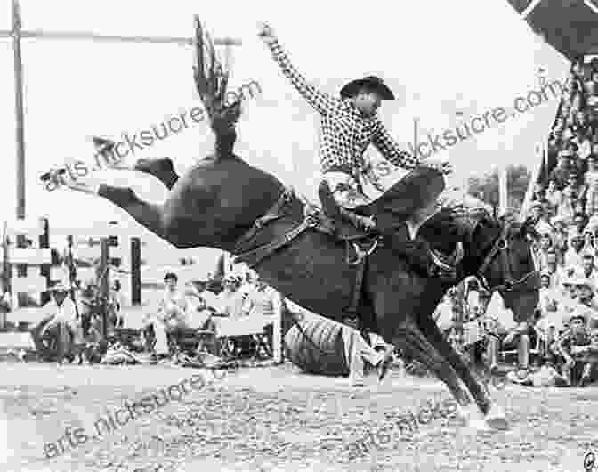 A Young Casey Tibbs On A Horse, Showcasing His Passion For The Rodeo Casey Tibbs Born To Ride