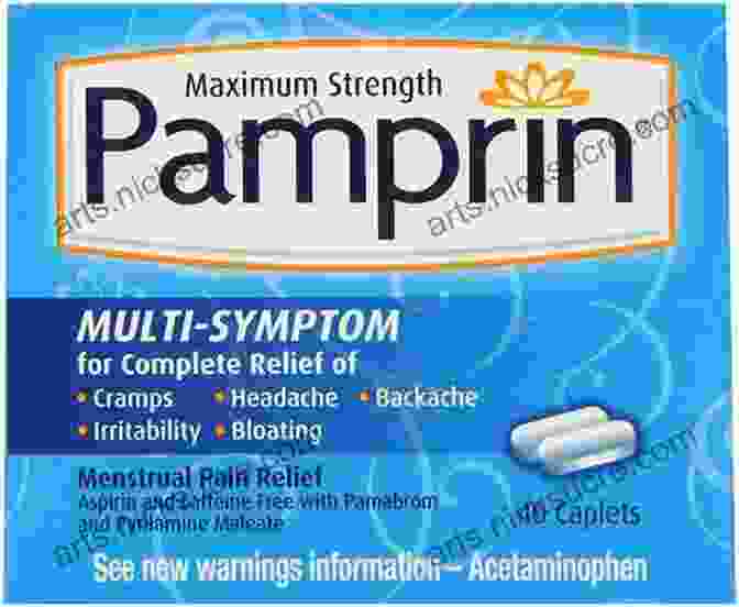 Bottle Of Acetaminophen Pain Medication For Menstrual Cramps Effective Ways To Stop Menstrual Cramps: Preferred Natural Guide To Effectively Prevent Premenstrual Syndrome (PMS) Premenstrual Dysphoric Disorder (PMDD) Stop To Menstrual Pain And Balance Hormones