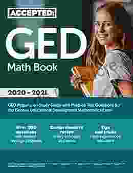 GED Math 2024: GED Preparation Study Guide with Practice Test Questions for the General Educational Development Mathematics Exam